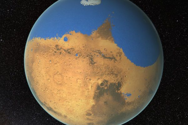 Na Marsie mogło istnieć życie. Planetę pokrywał olbrzymi ocean
