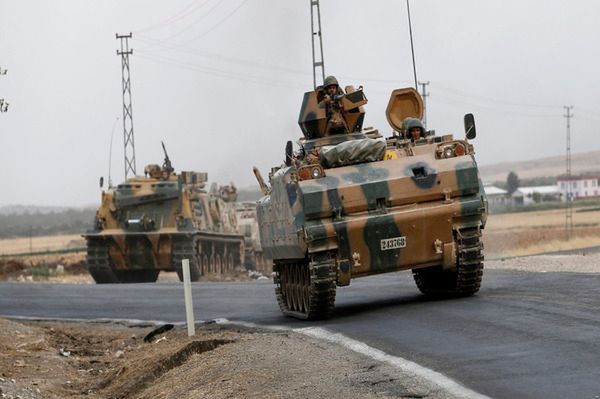 Turcja ostrzelała kurdyjskich bojowników na południe od Dżarabulusu