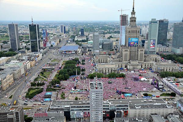 Czujniki z PKiN wykryły wyższe promieniowanie u kibica