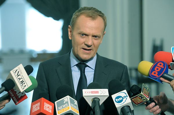 Donald Tusk w Rzymie na szczycie międzyrządowym i meczu