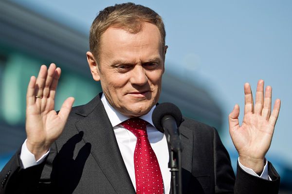 Donald Tusk boi się górników