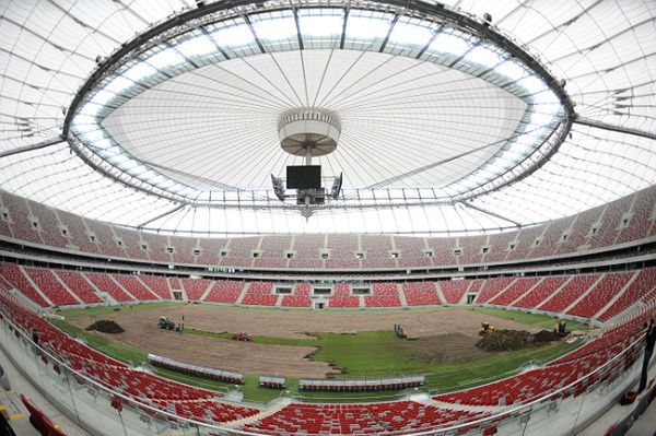 Prezydencka loża na Stadionie Narodowym. Był pomysł, by...