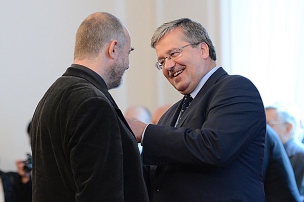 Bronisław Komorowski odznaczył zasłużonych w walce o "wolne słowo"