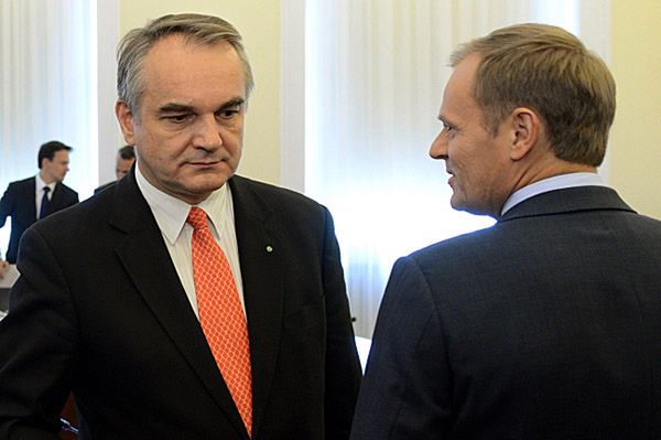 Donald Tusk i Waldemar Pawlak - bitwa czy zachachmęcenie?