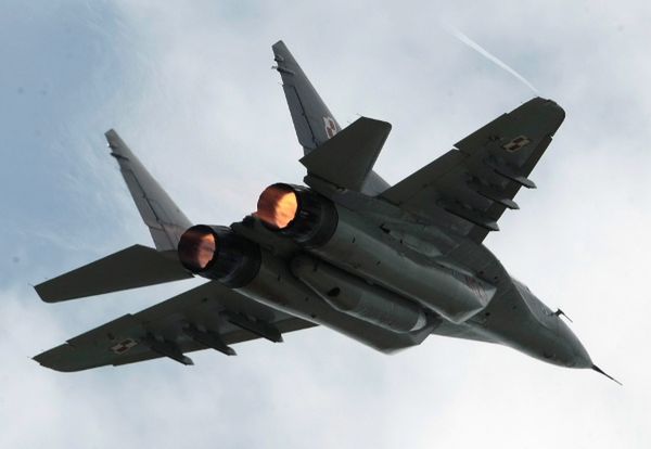 Rosyjskie bombowce nad Bałtykiem w eskorcie polskich myśliwców