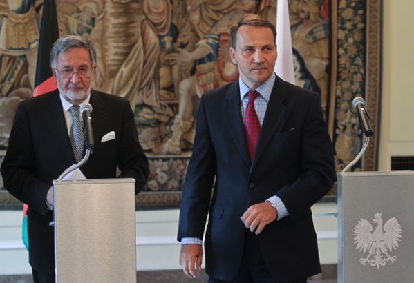 Sikorski: Polska i Afganistan podpiszą porozumienie o współpracy
