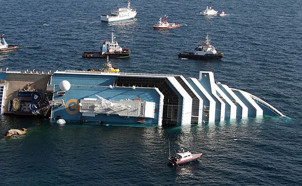 We wraku Costa Concordia znaleziono ciała kobiet