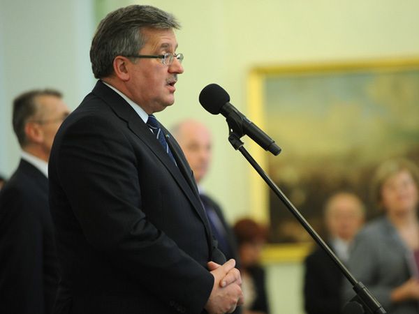 Prezydent Komorowski: nie straszcie Polaków