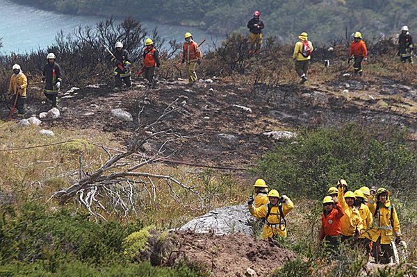 Ogień szaleje w Chile - olbrzymie szkody