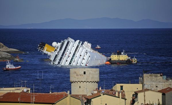 Francesco Schettino, były kapitan wycieczkowca Costa Concordia przed sądem