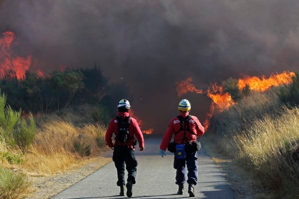 Pożary lasów w Portugalii - zginęła kobieta-strażak