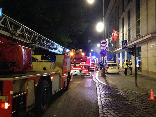 Pożar w hotelu w Krakowie. Ewakuowano 410 osób