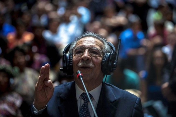 Były dyktator Jose Efrain Rios Montt skazany za ludobójstwo na 80 lat więzienia