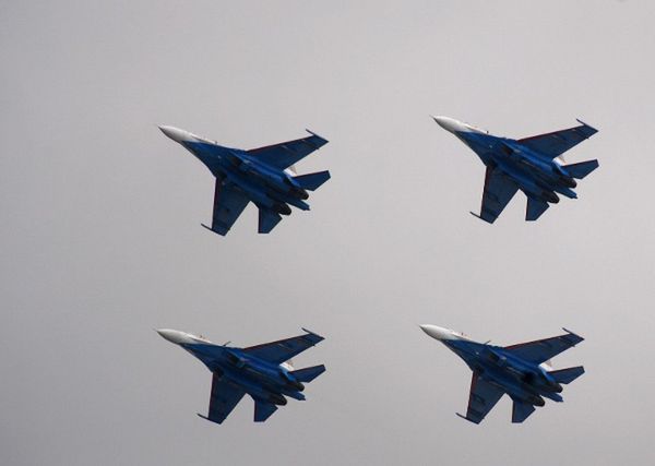 Rosyjscy lotnicy rozpoczęli patrole nad Białorusią