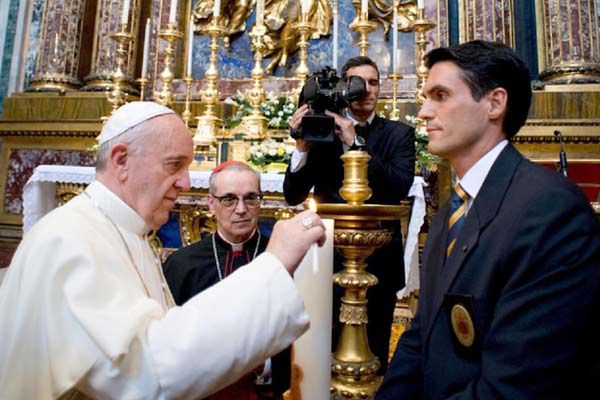 Papież Franciszek nieoczekiwanie w bazylice Matki Bożej Większej