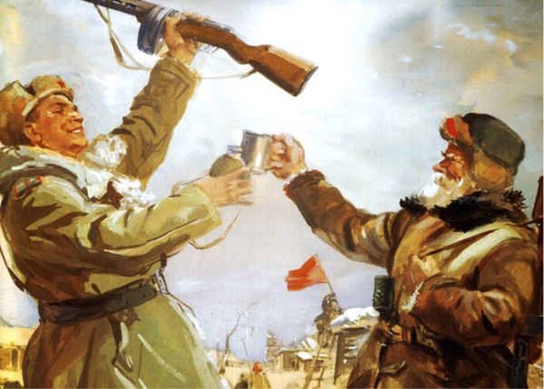 Procenty w okopach. Historia wódki na froncie radzieckim w czasie II wojny światowej
