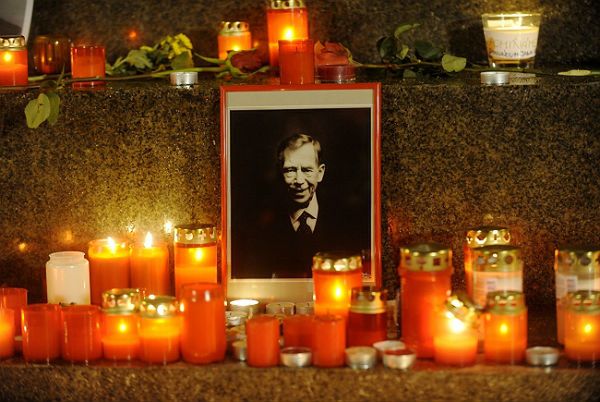 Pierwsza rocznica śmierci prezydenta Vaclava Havla