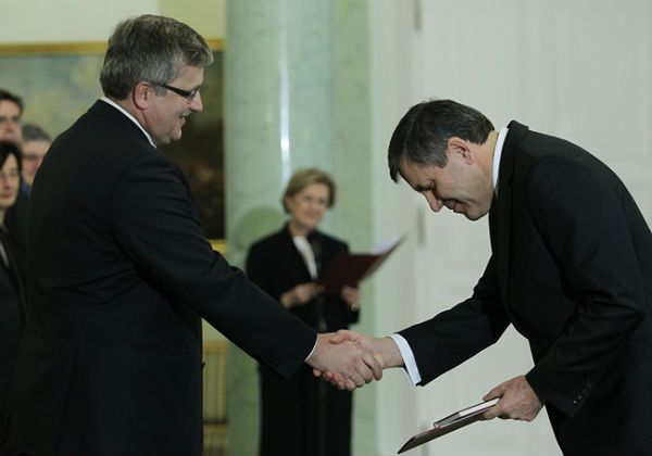 Prezydent Bronisław Komorowski powołał Janusza Piechocińskiego na wicepremiera i ministra gospodarki