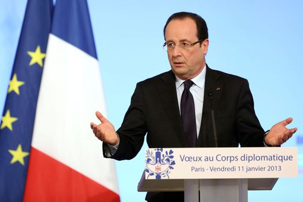 Francja gotowa przeciwdziałać rebelii islamistów w Mali