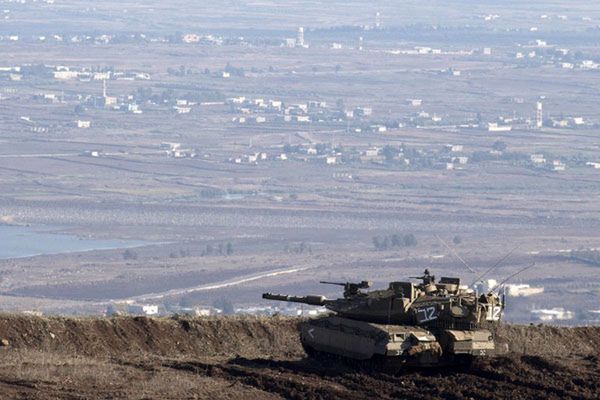 Izrael: strzały z Syrii w okolicy Wzgórz Golan
