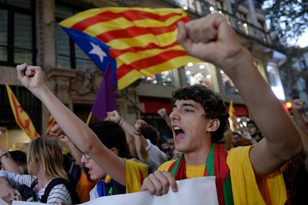Parlament Katalonii potwierdza, że dąży do odłączenia od Hiszpanii