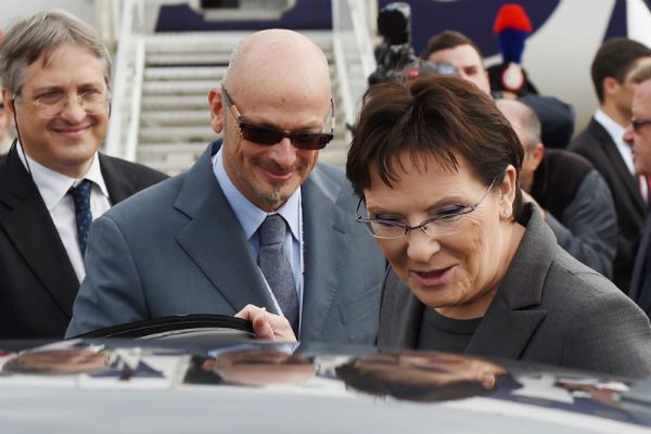 Premier Ewa Kopacz już w Mediolanie. Uda się na szczyt ASEM