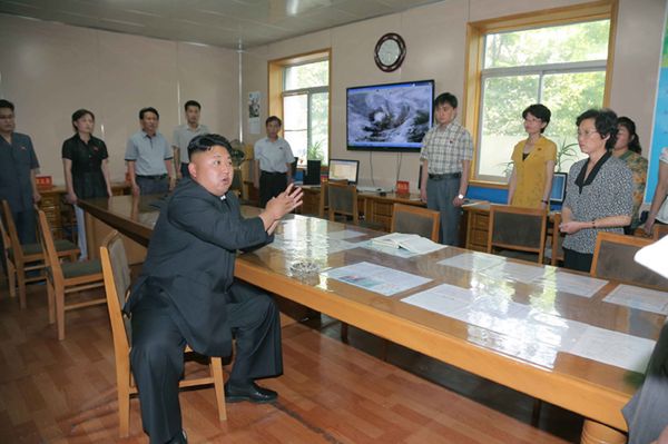 Kim Dzong Un niezadowolony z pracy meteorologów. Wini ich za suszę