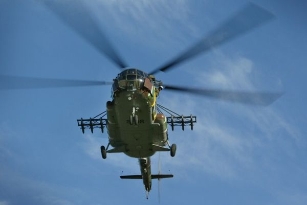 Ukraiński helikopter ostrzelany przez prorosyjskich separatystów