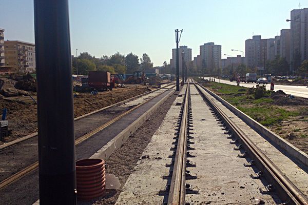 Budowa trakcji tramwajowej na Tarchominie trwa. Zakończą prace w terminie?