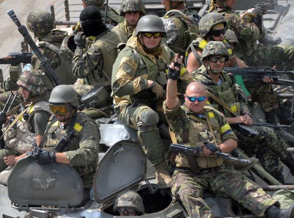 Ukraina: w walkach na wschodzie wciąż giną wojskowi i cywile