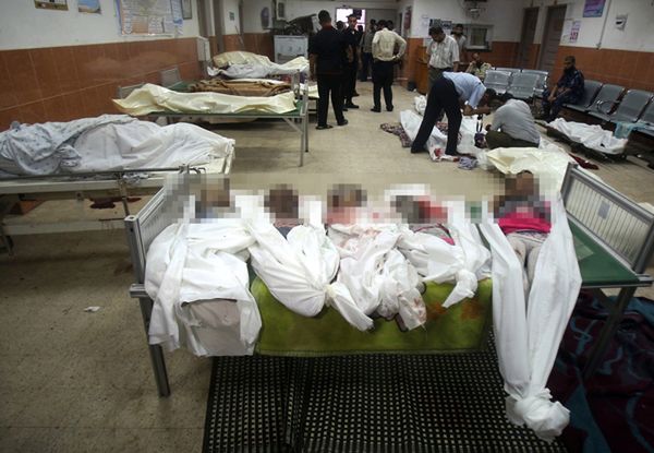 Służby medyczne Strefy Gazy: co najmniej 100 ofiar ataków Izraela