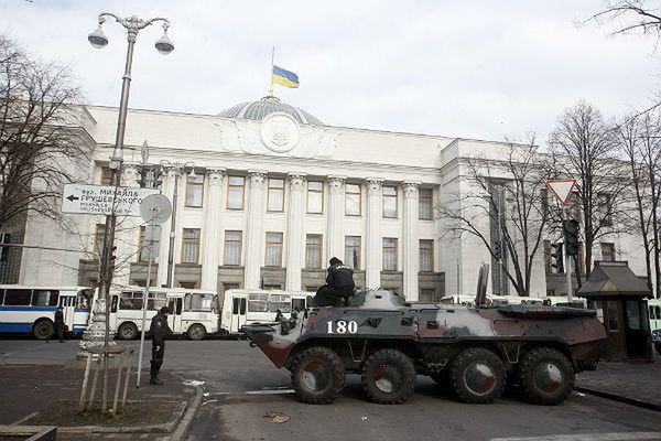 Rada Najwyższa Ukrainy odłożyła formowanie rządu