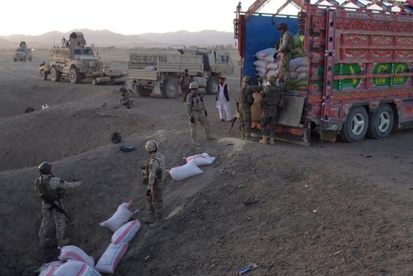 Wielki sukces naszych sił w Afganistanie - przejęto rekordową ilość materiałów wybuchowych