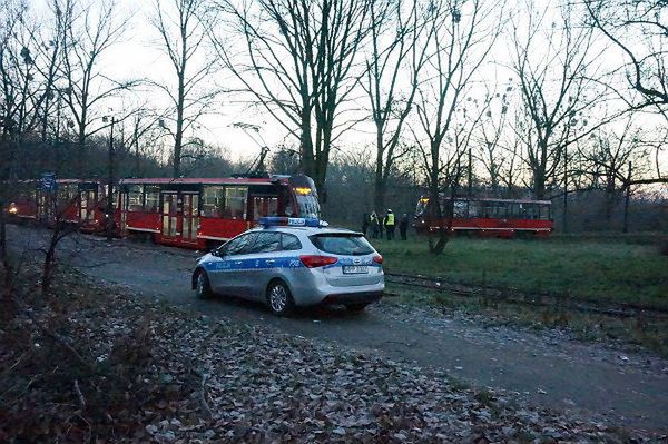 Zwłoki na pętli tramwajowej w Zabrzu