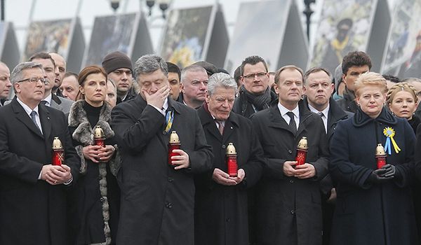 Niemieckie media chwalą prezydenta Gaucka za wizytę w Kijowie
