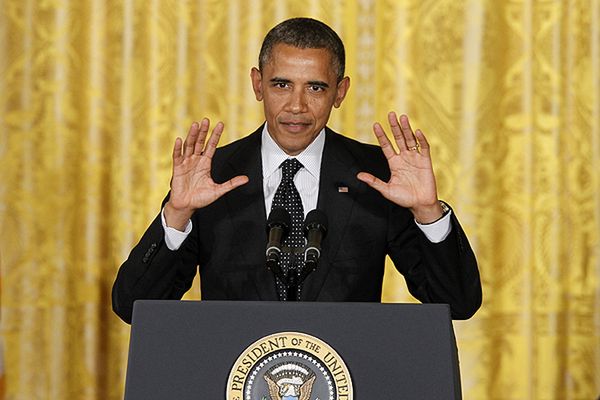 Media o gafie Obamy: zdziwienie, szok...