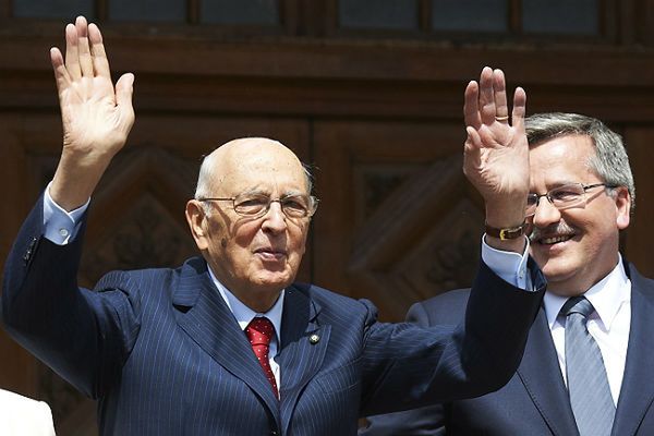 Prezydent Włoch z oficjalną wizytą w Warszawie