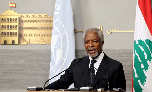 Annan przyznaje: plan pokojowy dla Syrii nie powiódł się