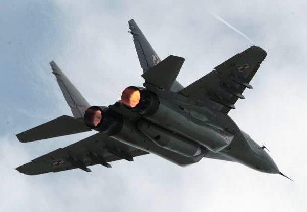 Rosyjskie bombowce nad Bałtykiem w eskorcie polskich myśliwców