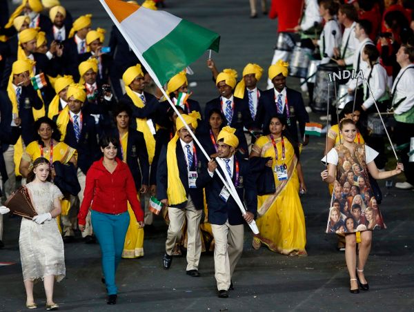Intruz w szeregach indyjskich olimpijczyków