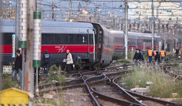 Wypadek superszybkich pociągów w Rzymie. Są ranni