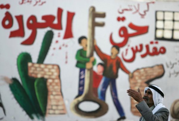 Palestyńczycy upamiętniają Nakbę, początek uchodźctwa