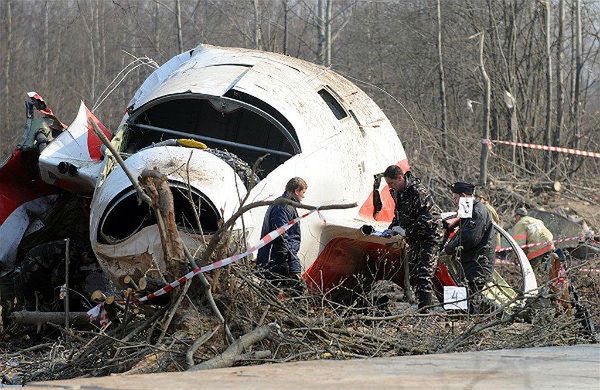Prokuratura spyta Rosjan o wyczyszczony wrak Tu-154M