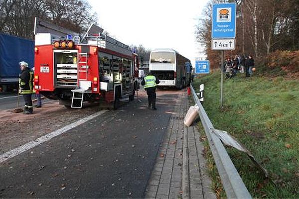 Wypadek polskiego autokaru w Niemczech, są ranni