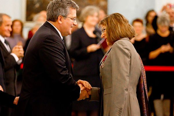 Jadwiga Czartoryska otrzymała Złoty Krzyż Zasługi