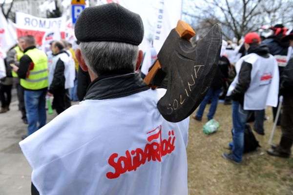 Związkowcy z "Solidarności" wrócą protestować pod sejmem