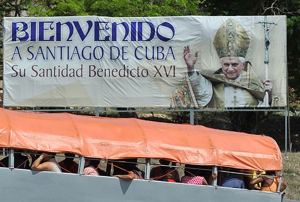 Papież na Kubie. Opozycja protestuje przeciw aresztowaniom