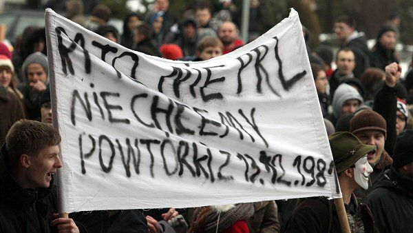 Protest w Kielcach