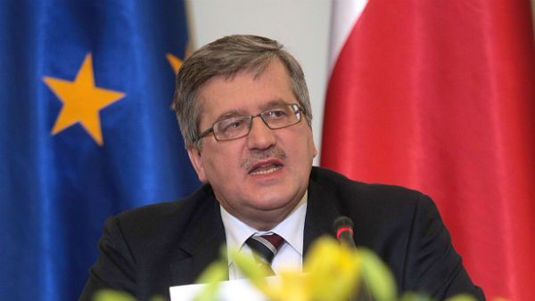Prezydent Bronisław Komorowski