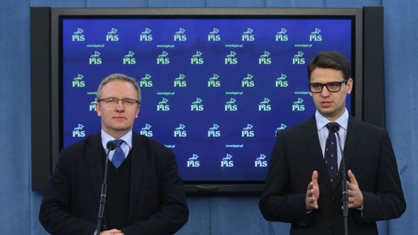 Krzysztof Szczerski i Mariusz Antoni Kamiński